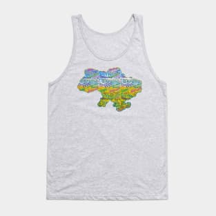 Ukrainian cities Tank Top